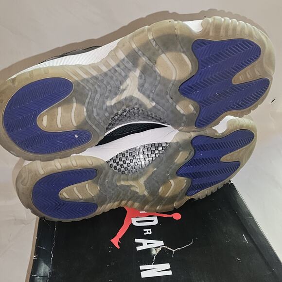 Nike Air Jordan 11 Retro Black Athletic Shoes Sneakers 919712-041 Mens Size 12 - Picture 8 of 14